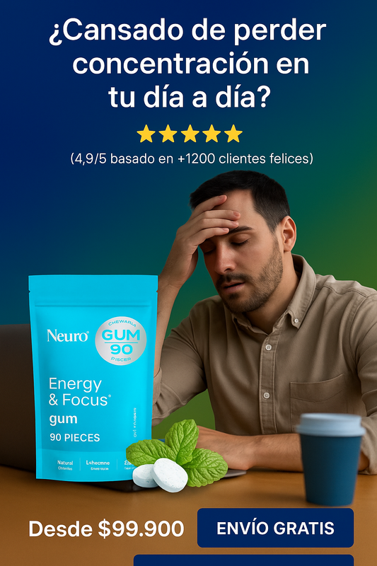 Chicle Energía y Enfoque